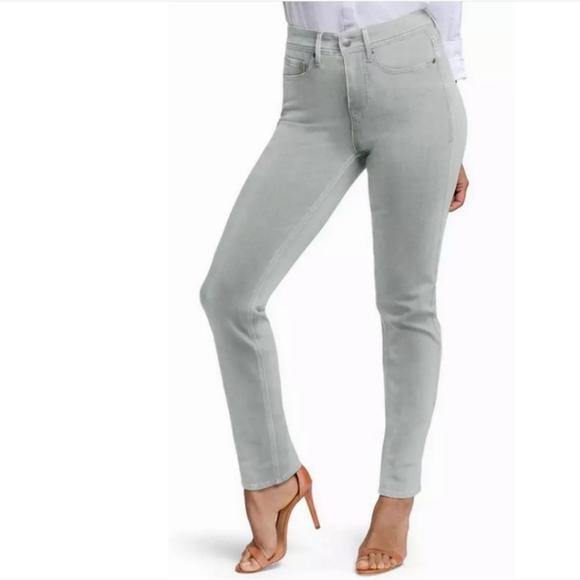 Nydj slim straight ancle jeans nwt size 24 - Picture 1 of 11